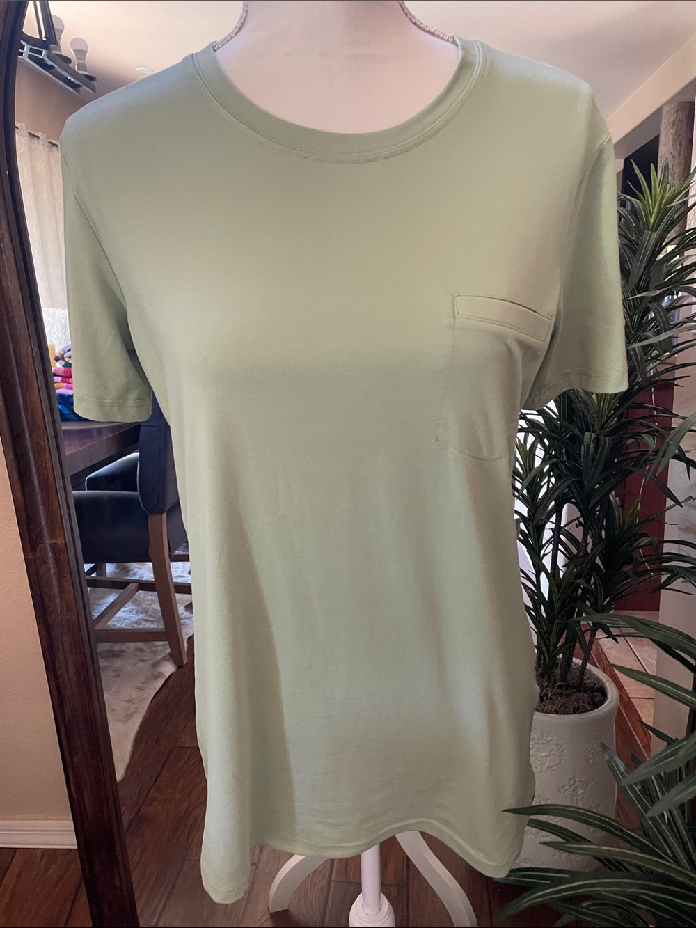 New Sage Green Wrangler All Terrain Gear Short Sleeve Tee Large